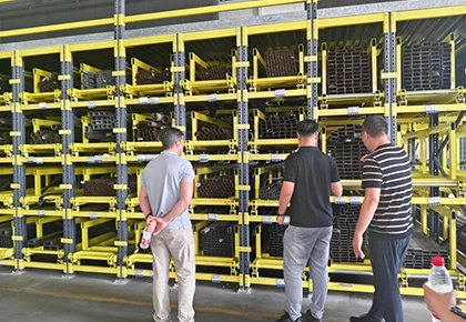 Les clients br&eacute;siliens visitent HEGERLS pour d&eacute;couvrir les solutions intelligentes d'automatisation des entrep&ocirc;ts