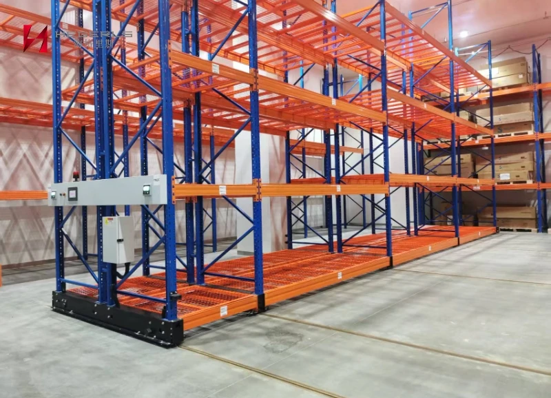 Syst&egrave;me de rayonnage mobile HEGERLS