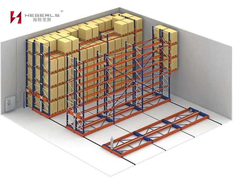 Système de rayonnage mobile HEGERLS