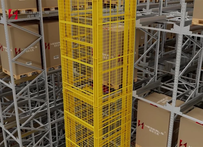 Ascenseur &agrave; navette / &eacute;l&eacute;vateur &agrave; palettes HEGERLS