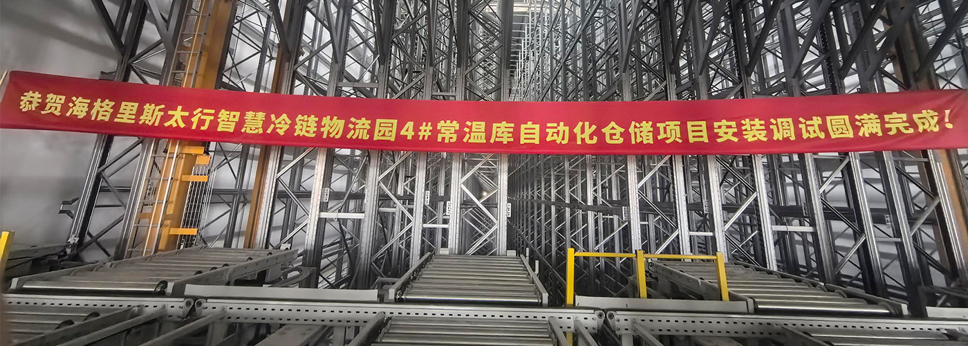 Solution d'entrepôt AS/RS intelligente pour parc logistique tiers en Chine
