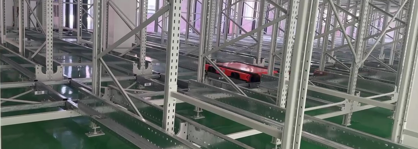 Solution intelligente d'entrepôt de navette à quatre voies pour l'industrie du thé blanc Fuding, Chine